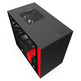 NZXT Boîtier MINI ITX H210 Noir-Rouge