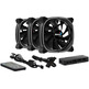 Pack 3 Ventilateurs Aerocool Astro Pro 12 cm + H66F HUB + Mando a Distancia