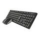 Pack 4 en 1 Trust QOBY Home Office Set (Webcam + Teclado + Ratón + Auriculares)