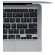Portátil Apple Macbook Air 13.3''8GB/256GB Gris Espacial MGN63Y/A