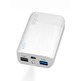 Powerbank Compact 10000 mAh Silver Tablet/Smartphone SBS