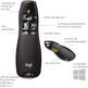 Presentador Inalámbrico Logitech Presenter R400