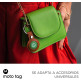 GPS Tracker Motorola Moto Tag 2.0 Pack 4 Bleu et Vert