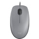 Ratón Logitech M110 Souris silencieuse Gris 1000 DPI