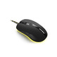 Le requin Zone de requin M52 Jeu de souris noir