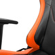 Chaise Gamer Mars Jeu MGC218bbl De Couleur Noir-Bleu Orange