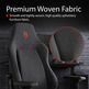 Silla Gaming Arozzi Primo Woven Fabric Black-Red Logo