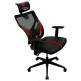 ThunderX3 Chaise de jeu ergonomique YAMA 1 - Noir/Rojo