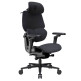 TX3 (ThunderX3) Chaise de jeu ergonomique FLEX Pour Lofo Gris foncé