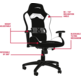 Silla Gaming Speedlink Looter Noir / Blanc