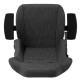 Chaise noble HERO ST TX - Tissu Edition Antracite