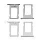 Nano-SIM Tray for iPhone 5S Grey