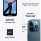 Smartphone Apple iPhone 12 Pro Max 512 Go Plata MGDH3QL/A