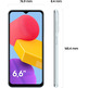 Smartphone Samsung Galaxy M13 4GB/128 Go 6.6''Azul Claro