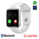 Smartwatch Leotec Bluetooth Pulse blanche