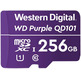 Tarjeta de memoria MicroSD Western Digital violet QD101 256GB XC Clase 10