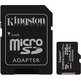 Tarjeta de memoria MicroSD XC 256 Go Kingston Canvas Select + Adapt