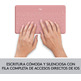 Teclado Bluetooth Logitech Keys-to-Go iPhone / iPad Rosa