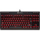 Teclado Corsair K63 Negro / Rojo