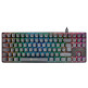 GAMIE Clavier TKL90G Mécanique - Jailh Bleu - Noir/Gris - (ES)