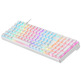 Teclado Gaming Mecánico Mars MKULTRA RGB Blanco Compacto 96%