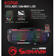 Teclado jeu Scorpion KG760 Membrana