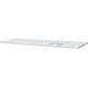 Teclado Inalámbrico Apple Magic Keyboard con Touch ID Teclado Numérico MK2C3Y/A Plata