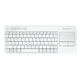 Logitech Wireless Touch K400 Blanc