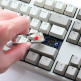 Clavier mécanique Retro Ducky 100% Origine Vintage MX Argent (anglais)