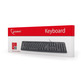 Teclado Membrana Gembird USB Negro