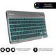 Clavier Smart rétro-éclairé BT Gris Subblim PC/Mac/Android/iOS