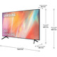 Téléviseur Samsung Crystal UHD UE65AU7105 65 " Ultra HD 4K Smart TV/WiFi