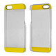 Transparent Plastic Case for iPhone 5/5S Vert
