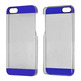 Transparent Plastic Case for iPhone 5/5S Noir