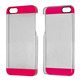 Transparent Plastic Case for iPhone 5/5S Blanc