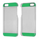 Transparent Plastic Case for iPhone 5/5S Blanc