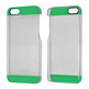 Transparent Plastic Case for iPhone 5/5S Yellow