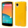 Carcasa TPU para LG Google Nexus 5 Amarillo    