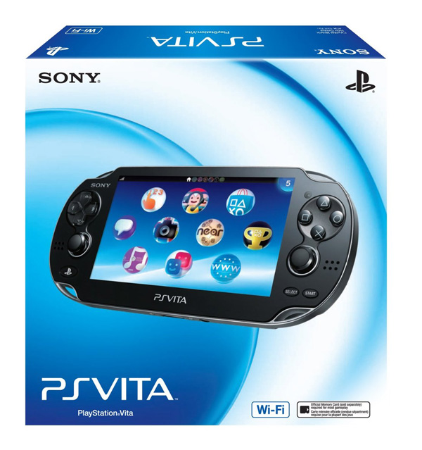 Nouvelle Playstation Vita Wi-Fi, plus fine, 1 Go de mémoire