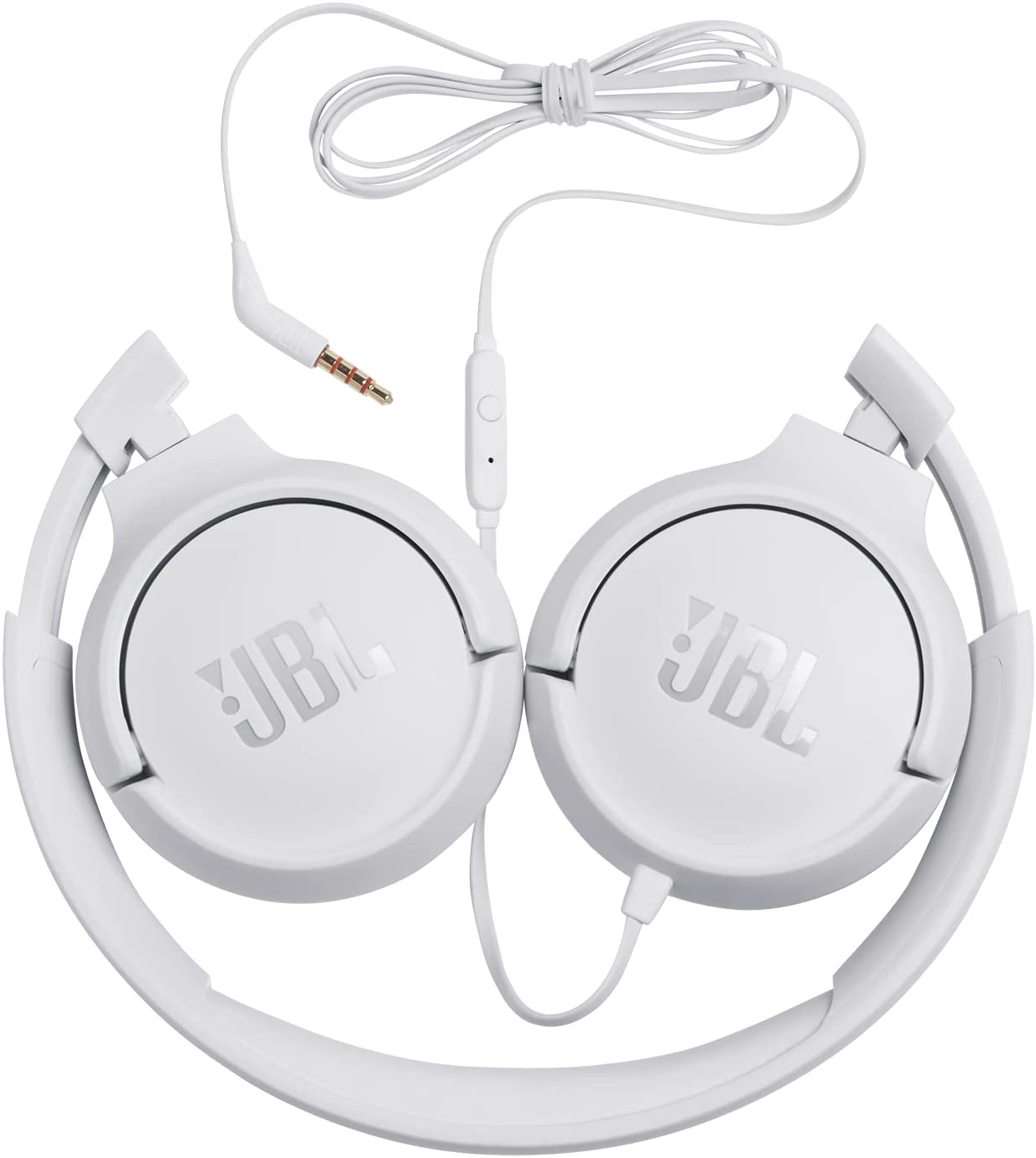 JBL Tune 500 Jack 3,5mm Casques blancs - DiscoAzul.com