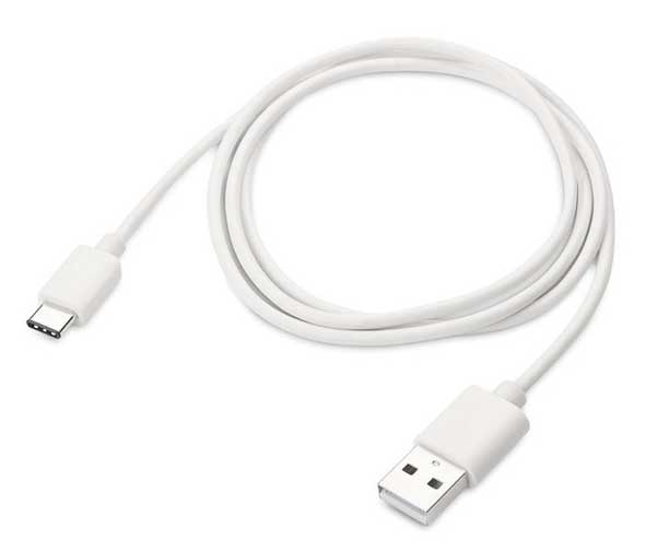 USB Type-C Cable (1m) Blanc - DiscoAzul.com