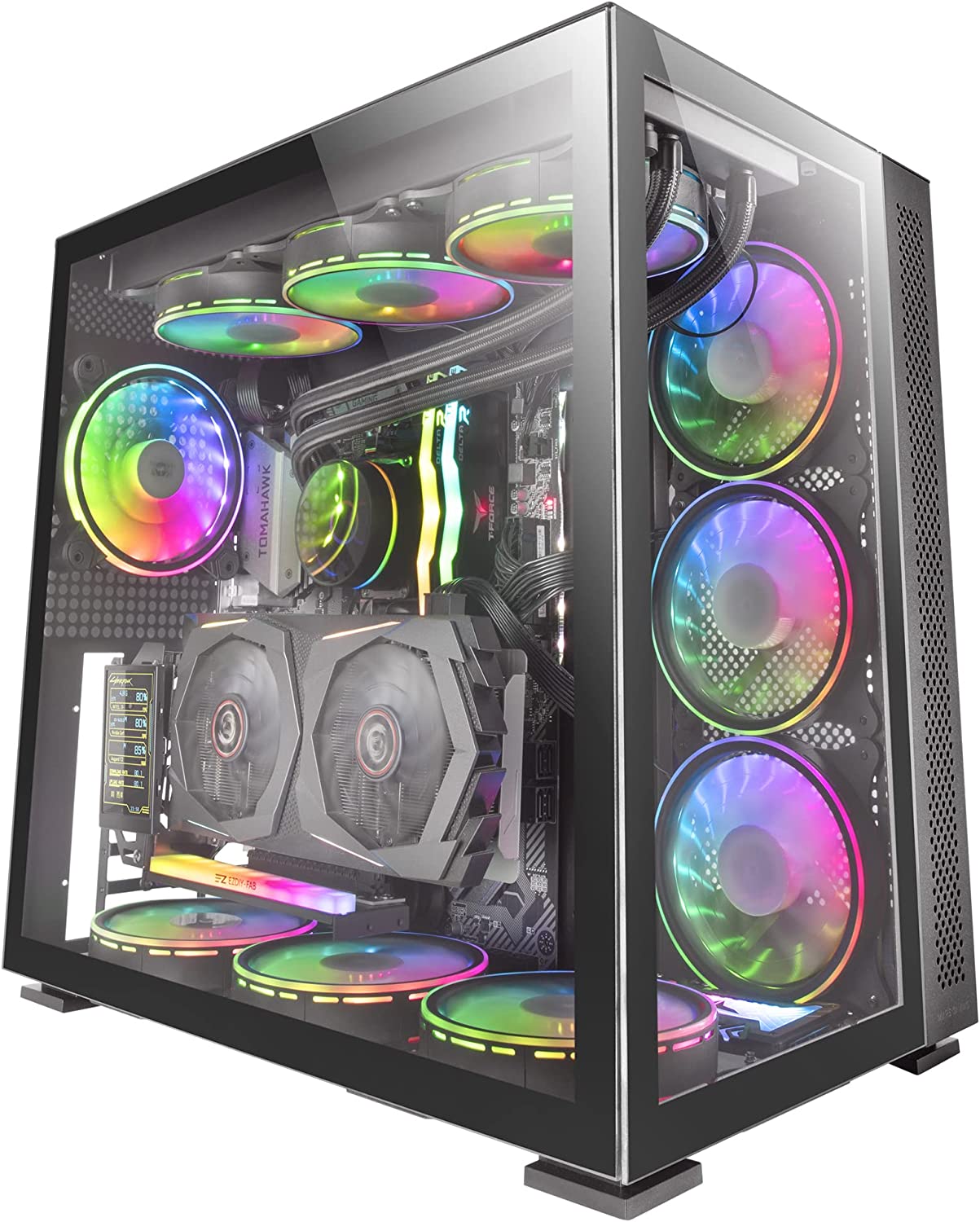 Encadré ATX Semitorre XXL Mars Gaming MCV2 Noir