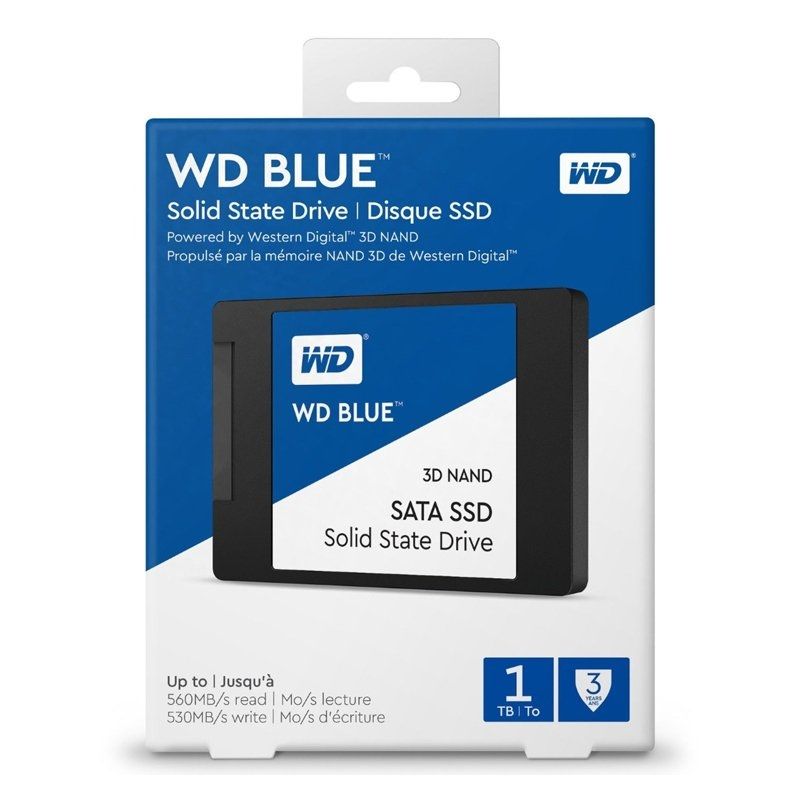 Hard Disk SSD Western Digital Blue SATA 3 To 2,5 