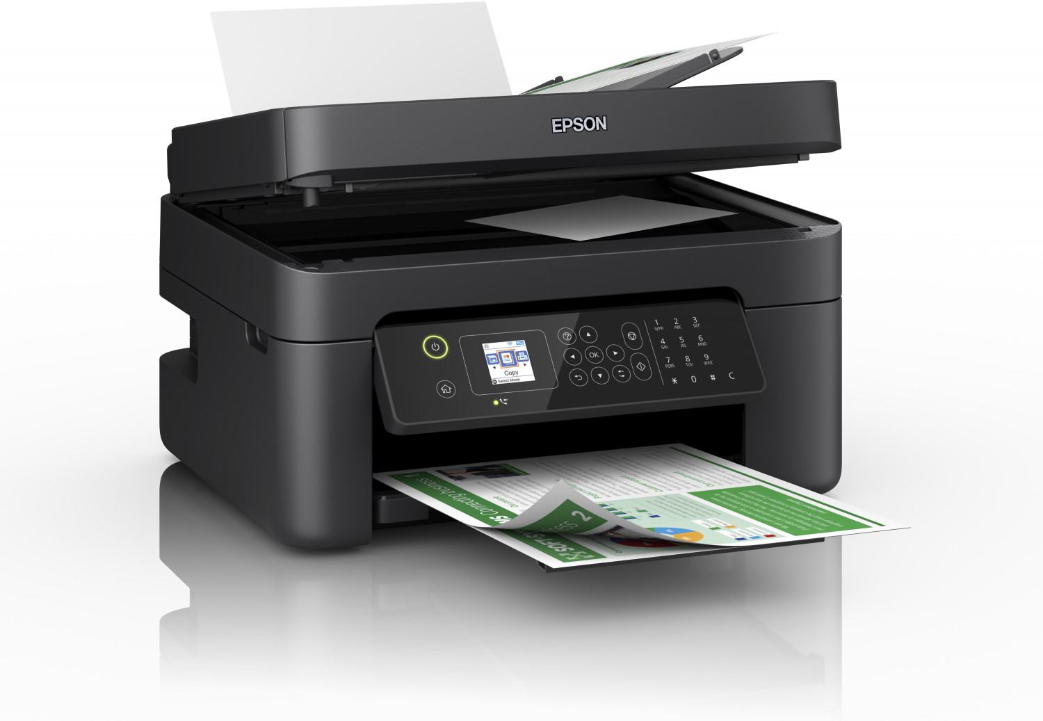 Imprimante multifonction Epson  Workforce WF 2830  Wifi Fax 