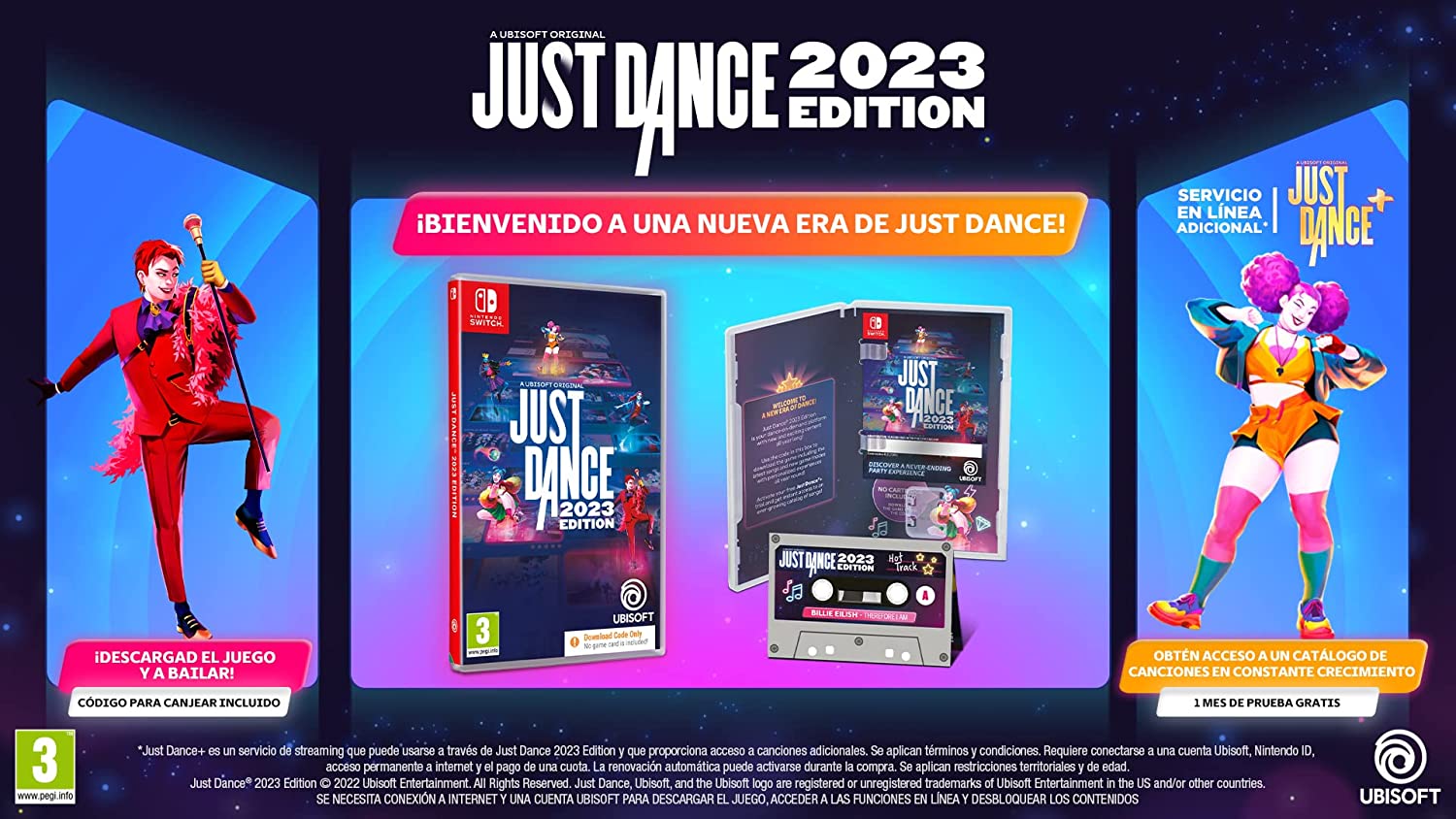 Jeu JUST DANCE 2023 CODE IN BOX EDITION NINTENDO SWITCH | Français