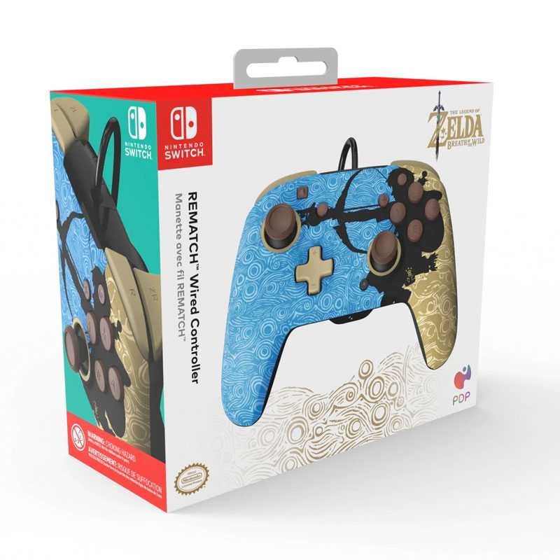 PDP Mario REMATCH Bleu, Rouge USB Manette de jeu Nintendo Switch