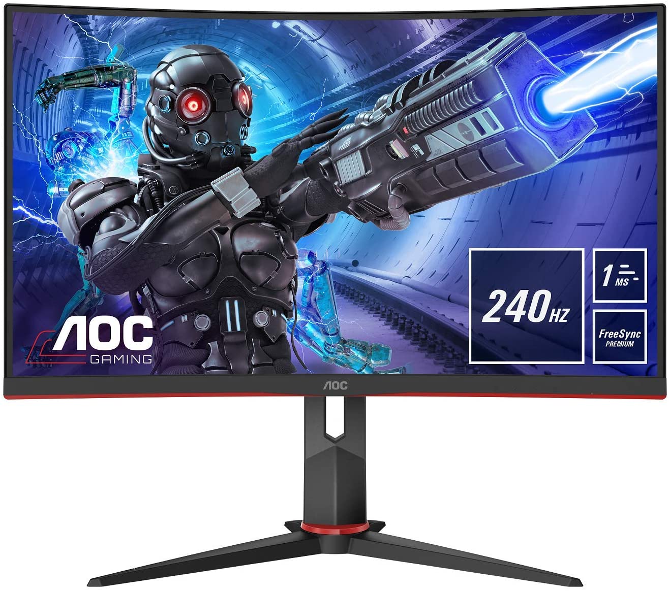 AOC C32G2ZE/BK moniteur 31,5 pouces, Moniteurs AOC