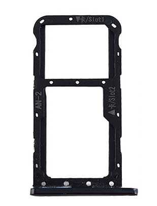 Plateau pour Cartes DualSIM - Huawei P20 Lite / Nova 3E Noire