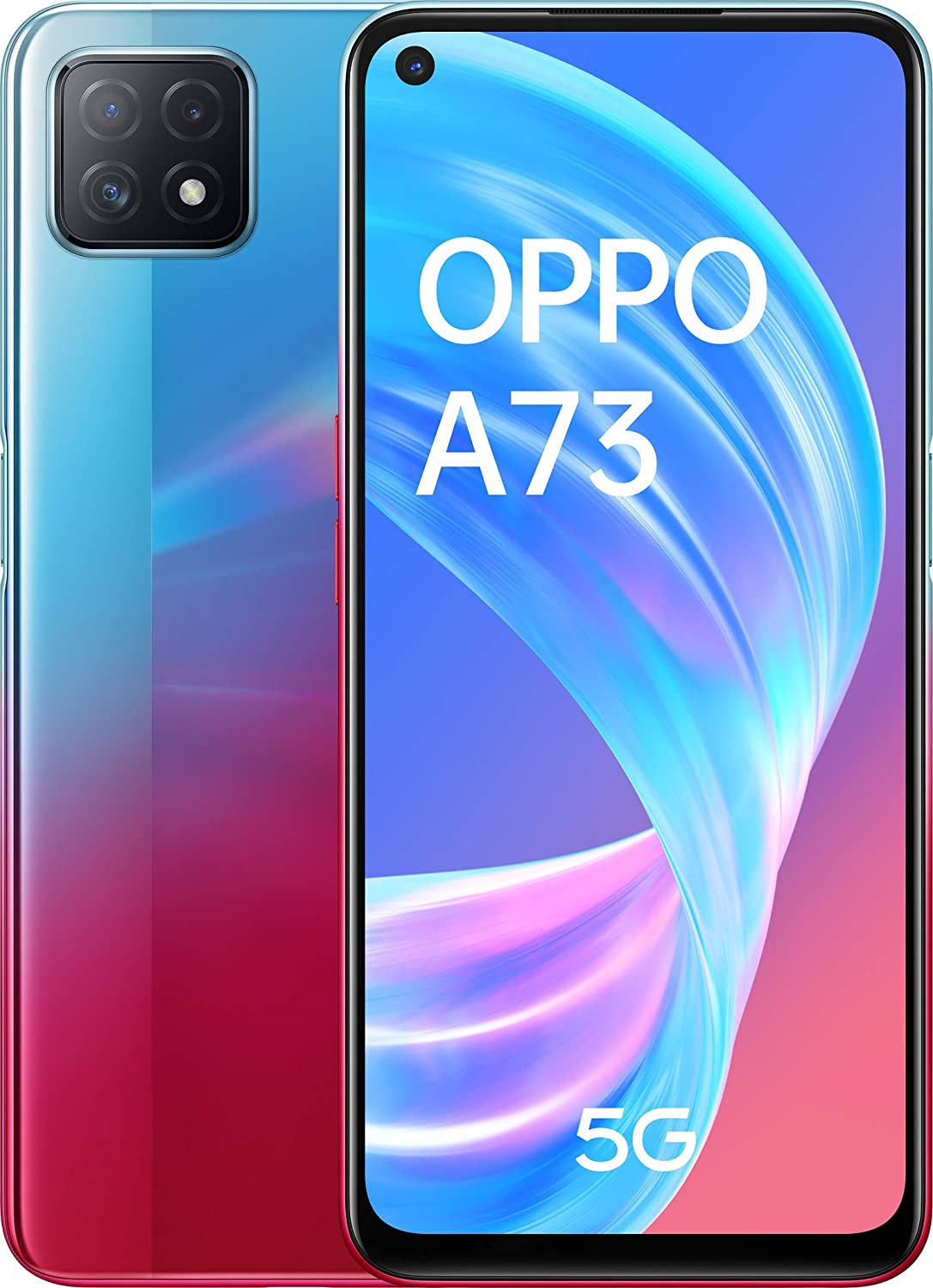 Smartphone Oppo A73 5G 8GB/128 Go Multicolor - DiscoAzul.com
