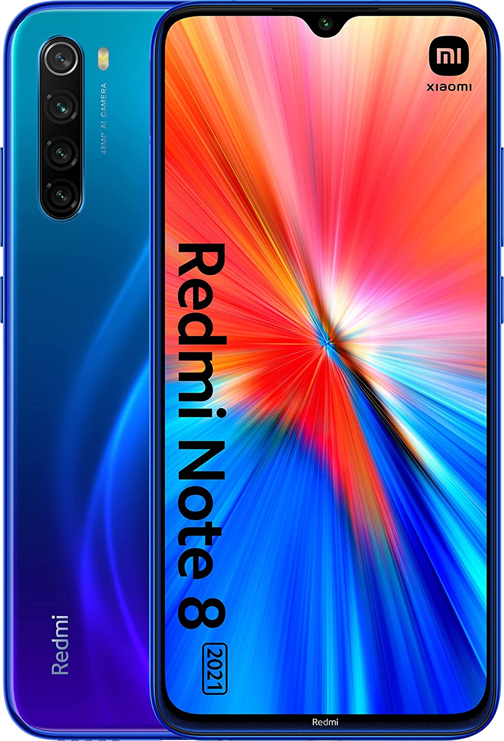 Téléphone mobile xiaomi redmi note 8 t bleu - La Poste